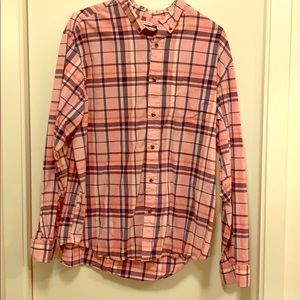 OLD NAVY PLAID LONG SLEEVE SHIRT